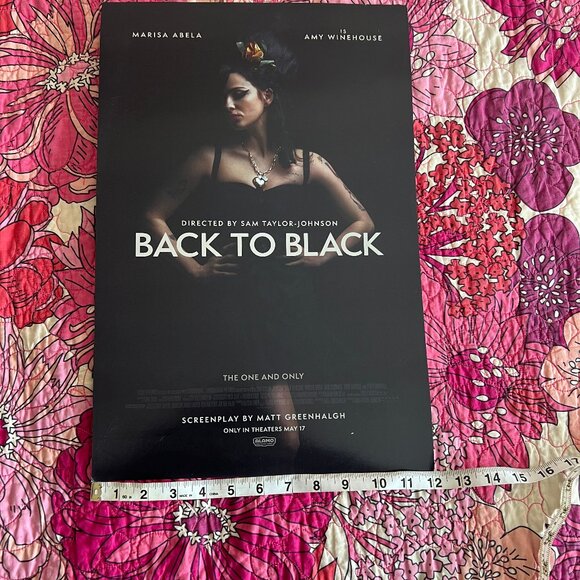 Limited Edition Amy Winehouse feature film Back to Black vinyl LP and poster - Picture 5 of 5